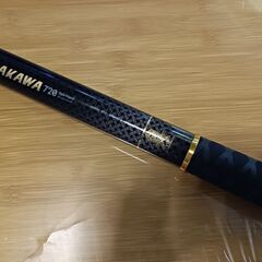 未使用 伸縮式カーボンファイバー釣り竿7.2m 淡水