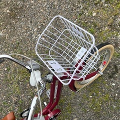 16インチ　子供用自転車　赤の画像