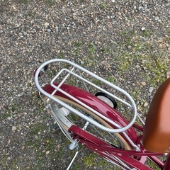 16インチ　子供用自転車　赤の画像