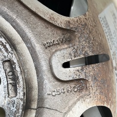 値下げしました！13インチ4.5J off45？PCD1004穴155/65R13の画像