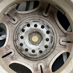 値下げしました！13インチ4.5J off45？PCD1004穴155/65R13の画像