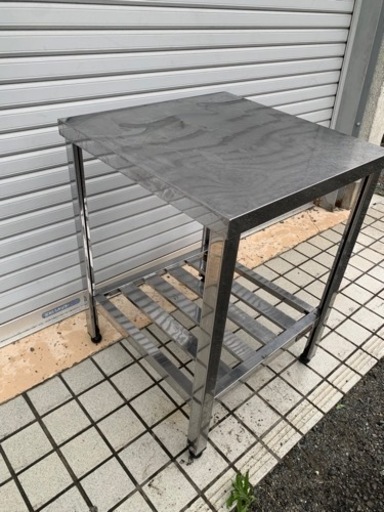 ⑥業務用ステンレス作業台幅　600mm 飲食店