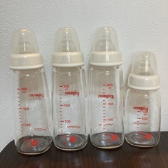 ピジョン　ガラス　哺乳瓶　スリムタイプ　200ml×3本、120...