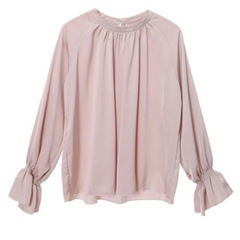 fifth キャンディースリーブカラーブラウスの画像