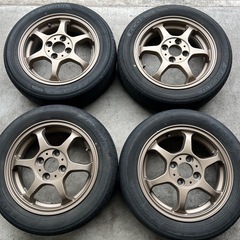 14インチ4.5J off 44？PCD1004穴155/65R14