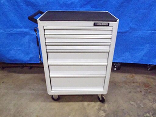 アストロプロダクツAP ロールキャビネット 6段 ホワイト 引き取り限定