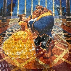 ディズニー　美女と野獣パズルの画像