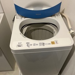 【譲り先決まり】【引取限定】洗濯機4.2kg ナショナル製の画像