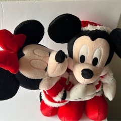 ミッキーミニーぬいぐるみの画像