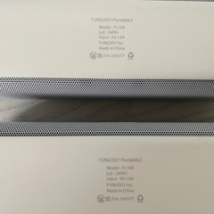 FUNLOGY portable2 ワイヤレススピーカー　Bluetoothの画像