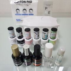 ジェルネイル10本＋UV-LEDライト＋ケア用品セット【お試し使...