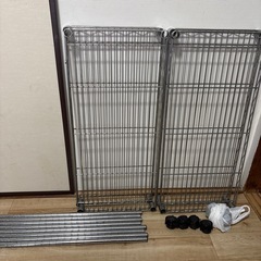 (決まりました)スチールラック4段の画像