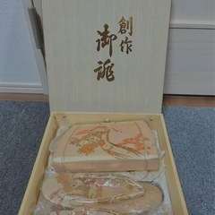 下駄とバック