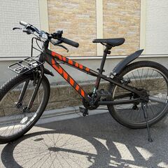 【子供用自転車】BRIDGESTONE BWX 24インチ（ガン...
