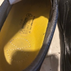 【今だけお値下げ】[ミドリ安全] 安全靴 JIS規格 革製合成ゴム2層底特種静電安全靴　ブラックの画像