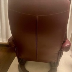 リクライニングチェア 本革 1人掛け ソファ 椅子 リクライニングソファの画像