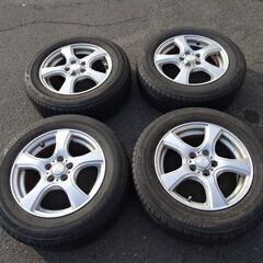 【恵庭】195/65R15　BS　PlayZ PX-RV+アルミ...