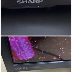 R080☀️ SHARP 32型 地デジTV 21年製 2T-C32DE 液晶テレビ⭐動作確認済 ⭐クリーニング済の画像