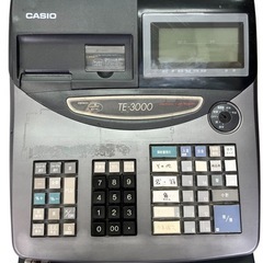 CASIO TE-3000 レジスター カシオ 業務用 店鋪 現状品