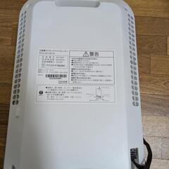 アイリスオーヤマ セラミックファンヒーター 大風量 PCH-M12B-Wの画像