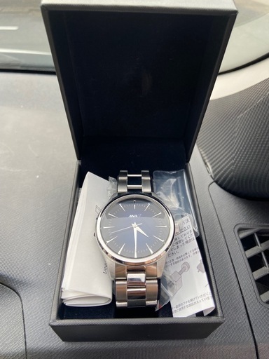 【ANAオリジナル】NEWオリジナル3針ウォッチ（メタルバンド）／ブルー