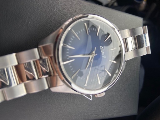 【ANAオリジナル】NEWオリジナル3針ウォッチ（メタルバンド）／ブルー ANAオリジナル】NEWオリジナル3針ウォッチ（メタルバンド）／ブルー