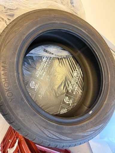 最終値下げ！中古品ヨコハマタイヤ225/55/R17 97W夏タイヤ用
