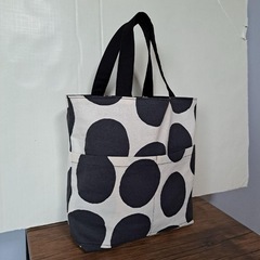 ドット柄バック　未使用品　
　