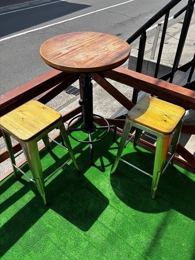 大幅値引きしました！カフェテーブルセット