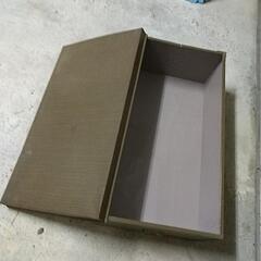 ケース  ボックス 道具入れ  ブリキ？  72cm×45 深さ23の画像