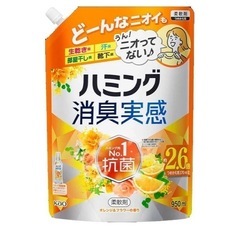 大容量950ml×6 柔軟剤　ハミング　消臭実感　詰替用の画像