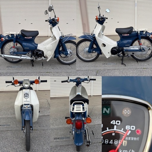 ⭐️走行少❗️スーパーカブ50低燃費FI⭐️シート・プラグ・グリップ