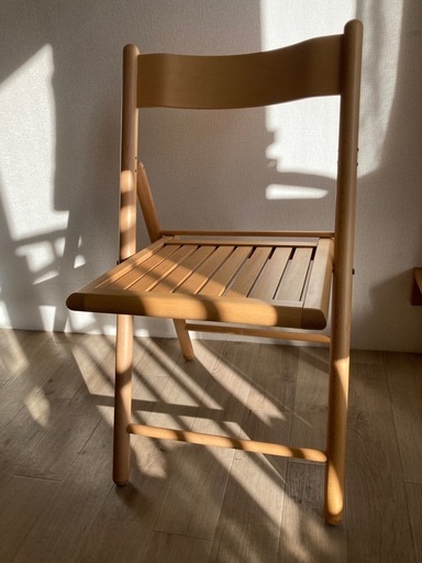 無印良品muji 木製折りたたみ椅子 (ゆきま) 井荻の椅子《チェア