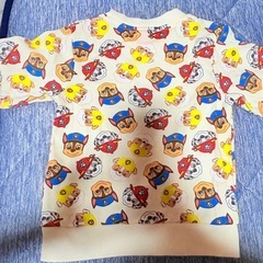【未使用品】パウパトロール　総柄　トレーナー　110サイズの画像