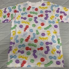 ぷよぷよ Tシャツ Mサイズ メンズ ポップでレトロなSEGA公式デザインの画像