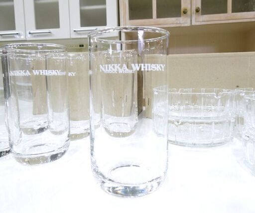 昭和レトロ NIKKA WHISKY ノベルティグッズ セット タンブラーグラス 灰皿 デッドストック品 ニッカウヰスキー 札幌市 新道東店