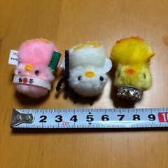 🐥ひよこ　3羽　悪魔、合格、👑ティアラの画像