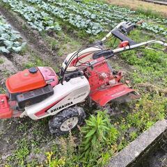 シバウラ　管理機　６馬力