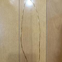 ゴールドチェーンネックレス18kGF