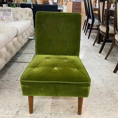 【愛品館 江戸川店 】カフェチェア モケットグリーン karimoku60（カリモクロクマル）の画像