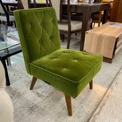 【愛品館 江戸川店 】カフェチェア モケットグリーン karim...