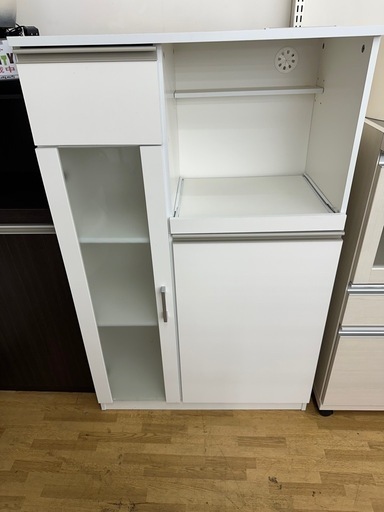 ドリーム川西店御来店限定】 スライド式レンジボード ホワイト H1850