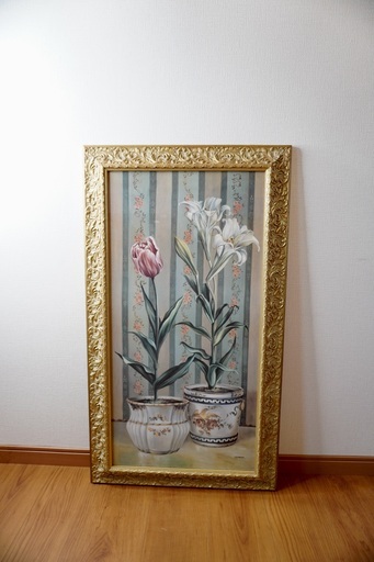 イタリア製 アートワーク アンティークゴールド フレーム