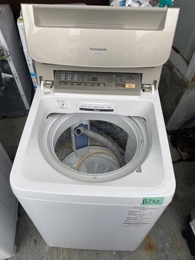 NO B232 ?福岡市内配送設置無料✨?パナソニック 9kg 全自動洗濯機 