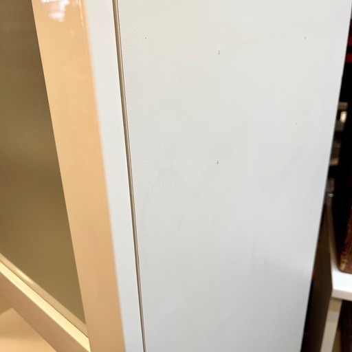 《売約済》【武蔵小山店】 ニトリ 食器棚 キッチン収納 レンジ台 ホワイト キッチンボード キッチンキャビネット 家具 中古家具 キッチンラック 収納棚 白 清潔感 引き出し 付き