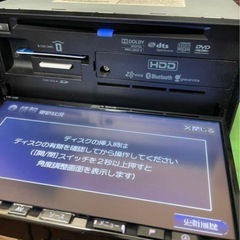 アルパインVIE-X08 HDDフルセグナビの画像