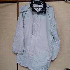 中学生男子レインコート