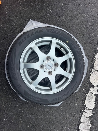 【スタッドレスタイヤ4本セット】ムーヴ用 155/65R14 ブリヂストン