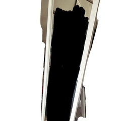 【美品】姿見 ホワイト 木目
