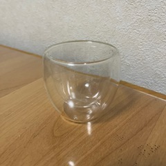 二重のグラス